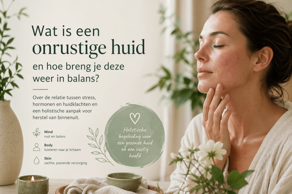 Wat is een onrustige huid en hoe breng je deze weer in balans?