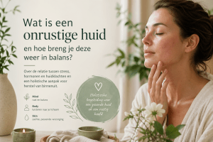 Wat is een onrustige huid en hoe breng je deze weer in balans?